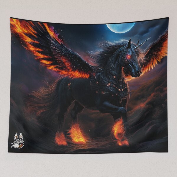 Item preview, unicornio demonio designed and sold by Luthryn.