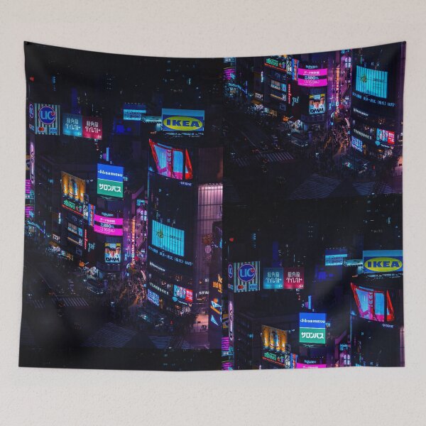 Item preview, Shibuya city night  designed and sold by irazphotos.