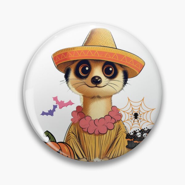Item preview, Meerkat Merriment: Island Vibes Meet Spooky Nights designed and sold by jglobal360.