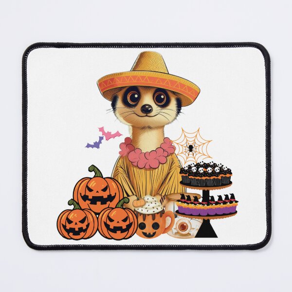 Item preview, Meerkat Merriment: Island Vibes Meet Spooky Nights designed and sold by jglobal360.