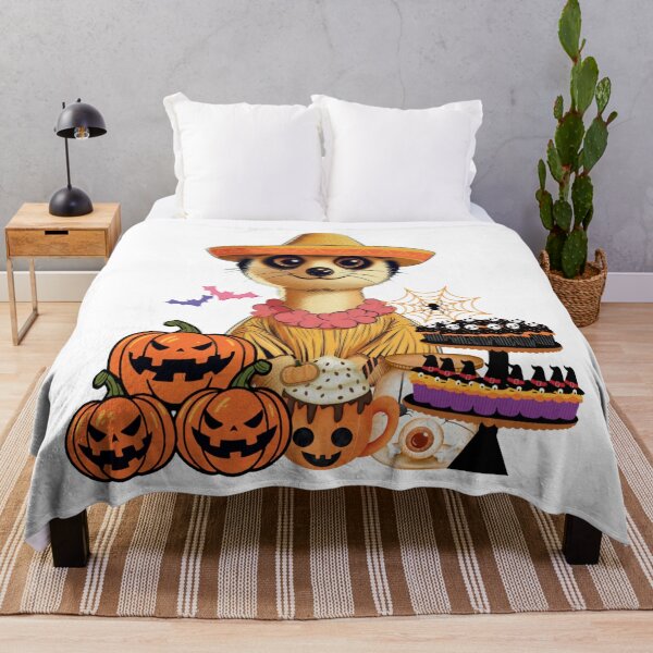 Item preview, Meerkat Merriment: Island Vibes Meet Spooky Nights designed and sold by jglobal360.