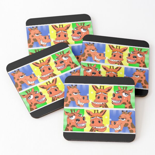 Item preview, Giraffes -  Different facial expressions of giraffes  designed and sold by Shirley cute art .
