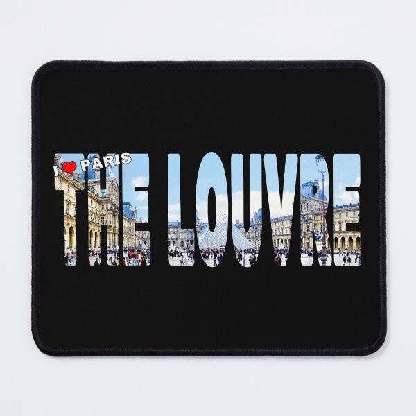 Item preview, THE LOUVRE I Love Paris - France Glass Pyramid Palace designed and sold by Adam Gormley.