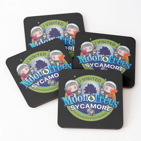 Item preview, Izzy and Dee- Moon Trees designed and sold by MetroInk.