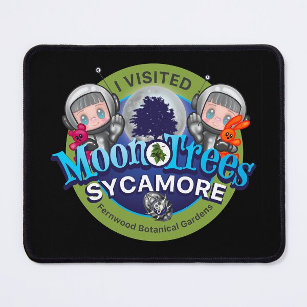 Item preview, Izzy and Dee- Moon Trees designed and sold by MetroInk.