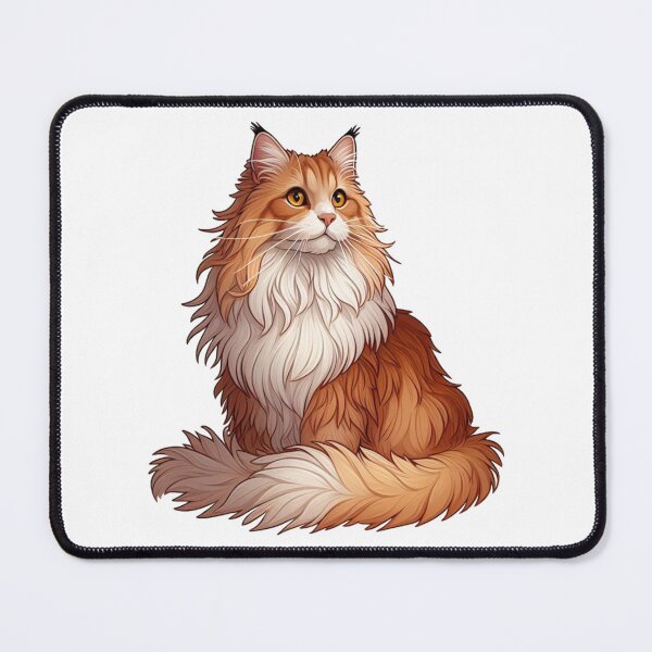 Item preview, Norwegian forest cat 8 designed and sold by REDCATWWW.