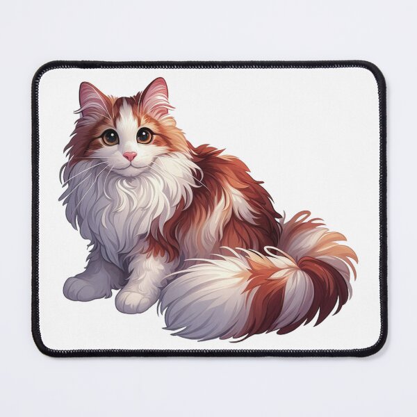 Item preview, Norwegian forest cat 9 designed and sold by REDCATWWW.