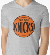 New York Knicks Retro Men's V-Neck T-Shirt