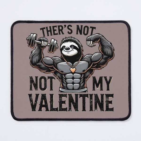 Item preview, Ther's not my Valentine,Slot gym tshirt designed and sold by idizayilstore.
