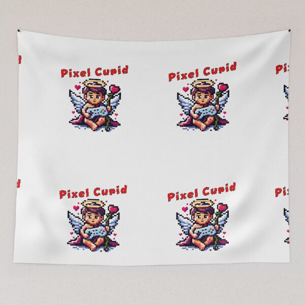 Item preview, "Pixel Cupid – Press Start for Love Retro Valentine’s Day Gamer T-Shirt" designed and sold by NSB-Design.