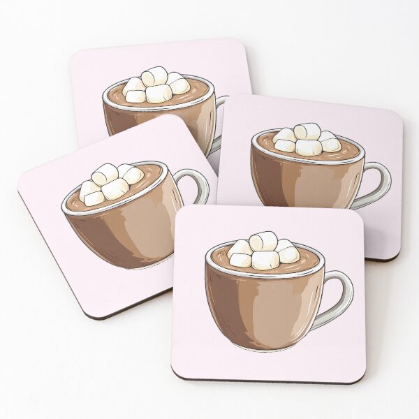 Item preview, Hot Chocolate with marshmallow designed and sold by sakurashorty.