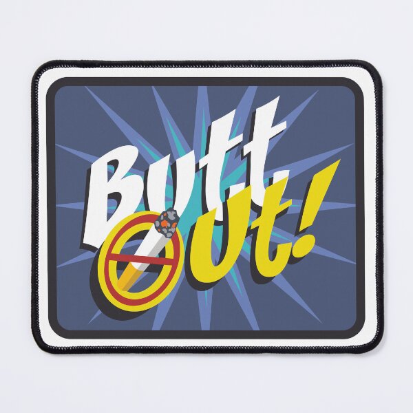 Item preview, Butt out! designed and sold by cubiclecoma.