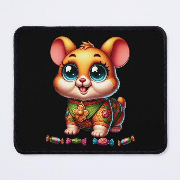 Item preview, Tiny Little Dancer: Hamster’s Halloween Candy Dance designed and sold by jglobal360.
