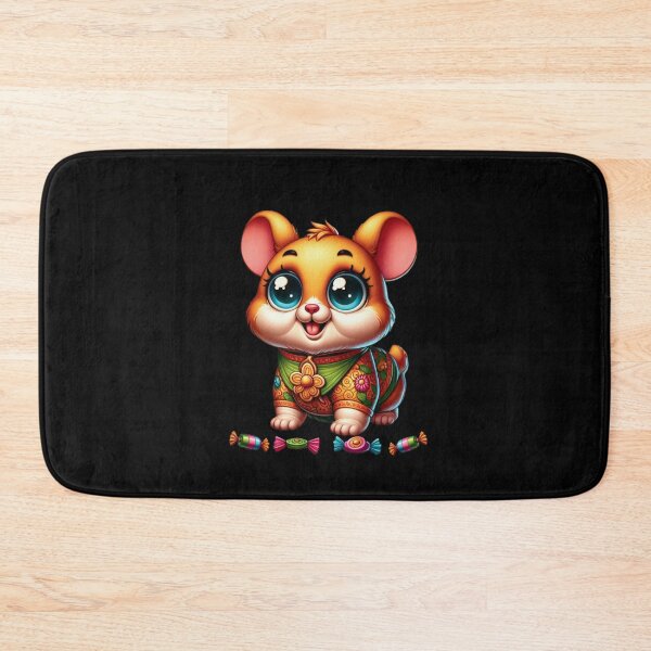 Item preview, Tiny Little Dancer: Hamster’s Halloween Candy Dance designed and sold by jglobal360.