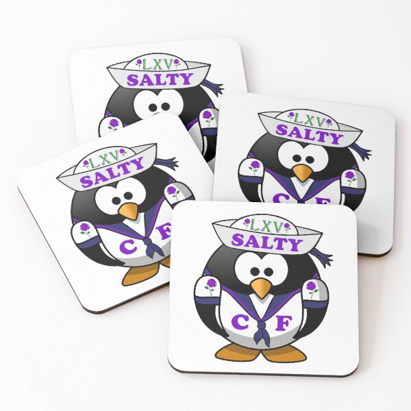 Item preview, Salty The Sixty-Five Roses Penguin: A Real Champion, Sporting A LXV Hat For Cystic Fibrosis Awareness. designed and sold by Oaks Creations.