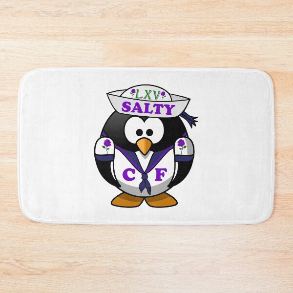 Item preview, Salty The Sixty-Five Roses Penguin: A Real Champion, Sporting A LXV Hat For Cystic Fibrosis Awareness. designed and sold by Oaks Creations.