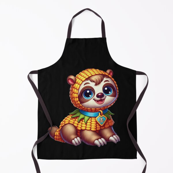 Item preview, Corny Cuteness: Halloween’s Sweetest Sloth designed and sold by jglobal360.