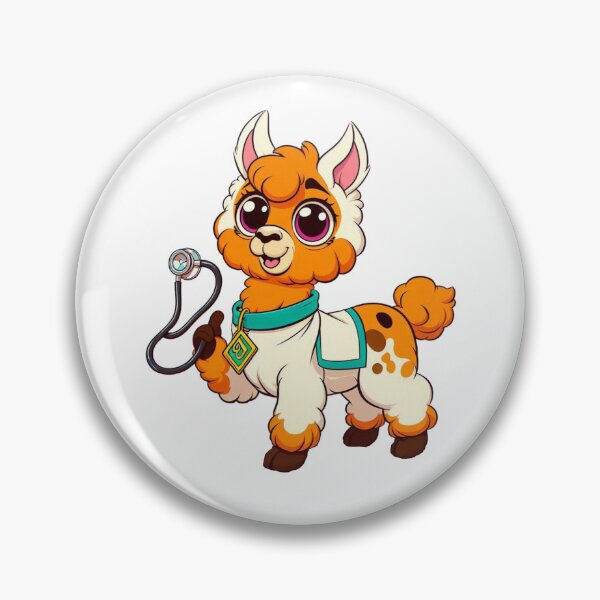 Item preview, Healing Halloween Hugs: Alpaca in Scrubs designed and sold by jglobal360.