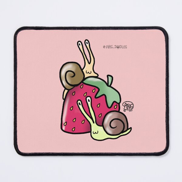 Item preview, Cute Snails With Strawberry designed and sold by ambearviola.