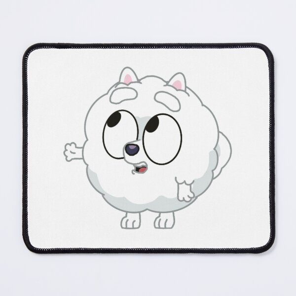 Item preview, Fluffy White Rainbow Dog designed and sold by TrippEDesigns.