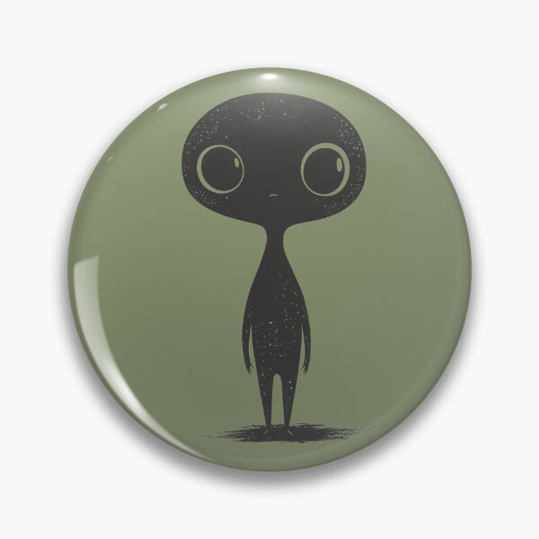 Item preview, CUTE ALIEN BABY MINIMAL SILHOUETTE designed and sold by NikoDeeko.