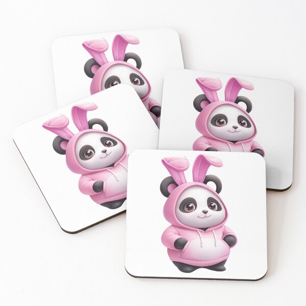 Item preview, Pink Hoodie Panda designed and sold by silp159.