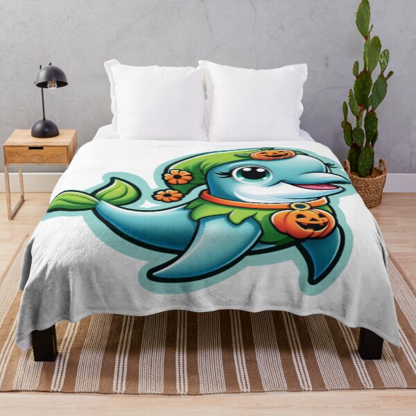 Item preview, Dolphin Dreams: An Underwater Halloween Treat designed and sold by jglobal360.