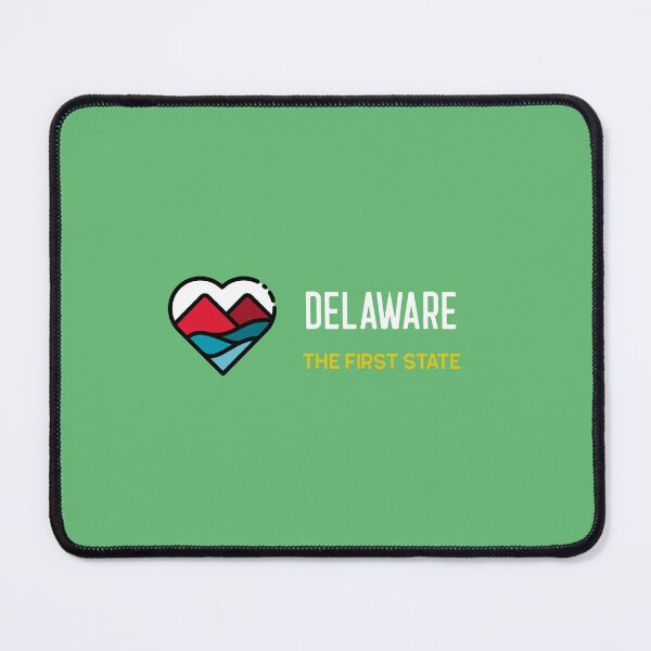Item preview, Delaware State Heart Logo designed and sold by GlobalSightseer.