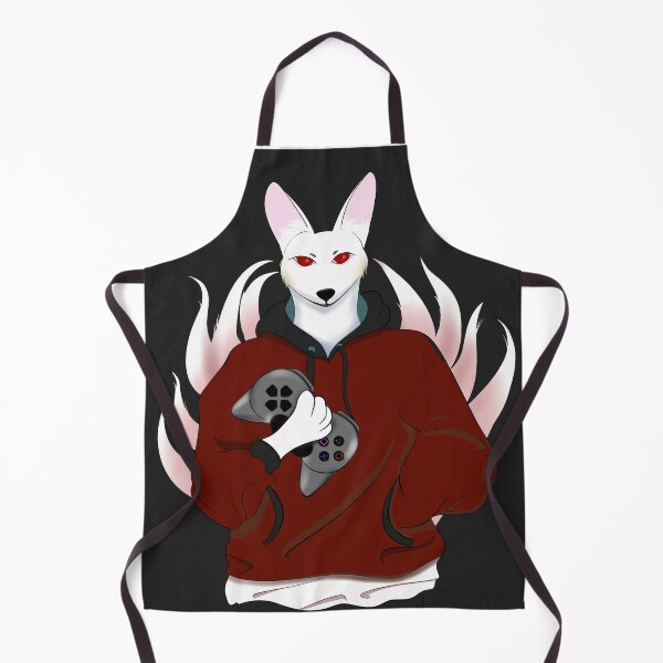 Item preview, Gamer Nine tails Fox with hoodie designed and sold by Bella-Illust.