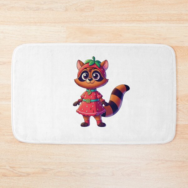 Item preview, Strawberry Sweetheart Raccoon designed and sold by jglobal360.