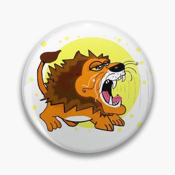Item preview, Lion roaring  designed and sold by Shirley cute art .