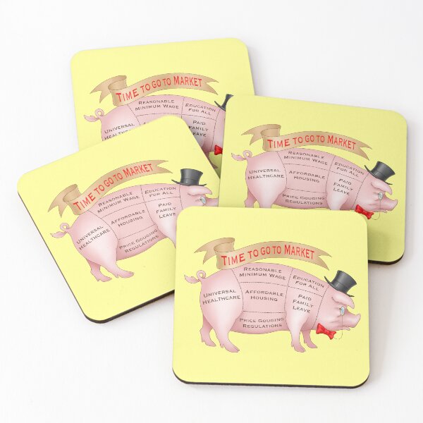Item preview, This Little Piggy Goes to Market designed and sold by Dead Possum Designs.