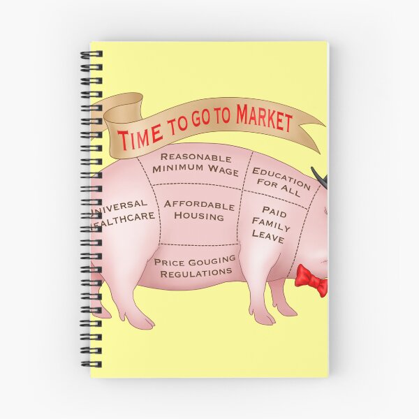 Item preview, This Little Piggy Goes to Market designed and sold by Dead Possum Designs.