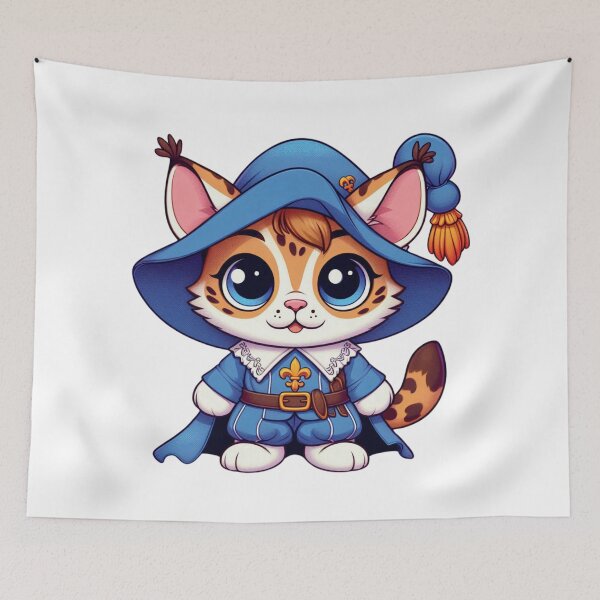 Item preview, Lynx  Halloween Musketeer Magic designed and sold by jglobal360.