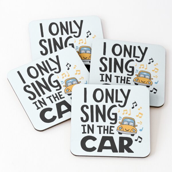 Item preview, I Only Sing In The Car designed and sold by Jollys-ArtShop.