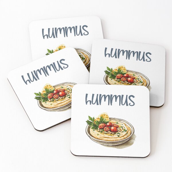 Item preview, Hummus | Vegan Creamy, Savory Adventure – The Middle Eastern Chickpeas Dip That Steals the Show designed and sold by FUNqoosh.