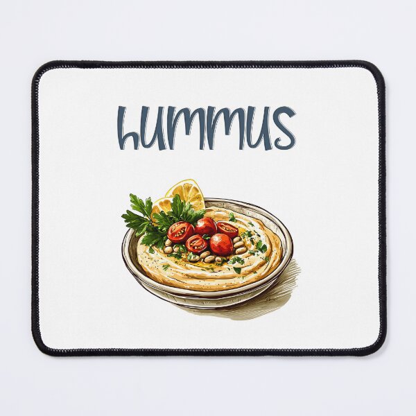 Item preview, Hummus | Vegan Creamy, Savory Adventure – The Middle Eastern Chickpeas Dip That Steals the Show designed and sold by FUNqoosh.