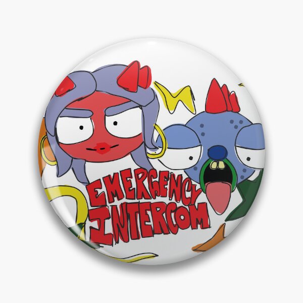 Item preview, Emergency Intercom Character Design designed and sold by MsQueenAwesome.