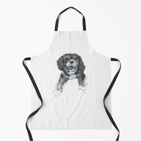 Item preview, Cute Cavalier King Charles Spaniel (CKCS) designed and sold by Sam Morton - Heart Art.