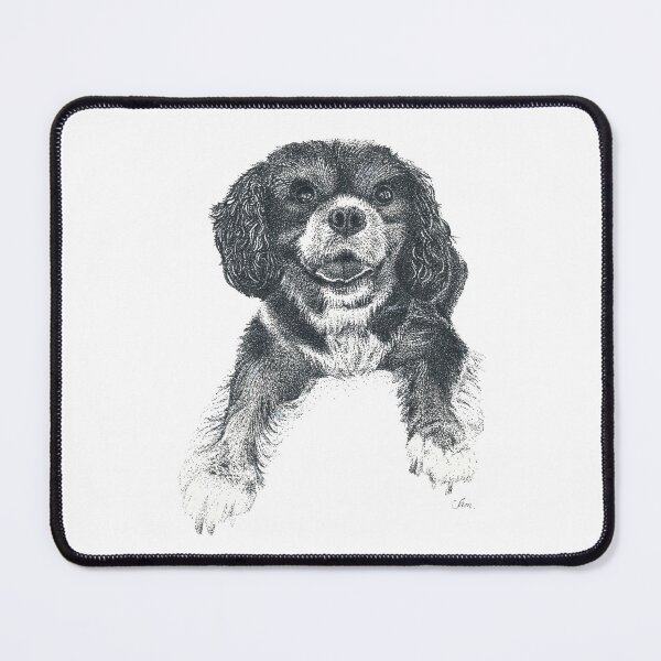 Item preview, Cute Cavalier King Charles Spaniel (CKCS) designed and sold by Sam Morton - Heart Art.