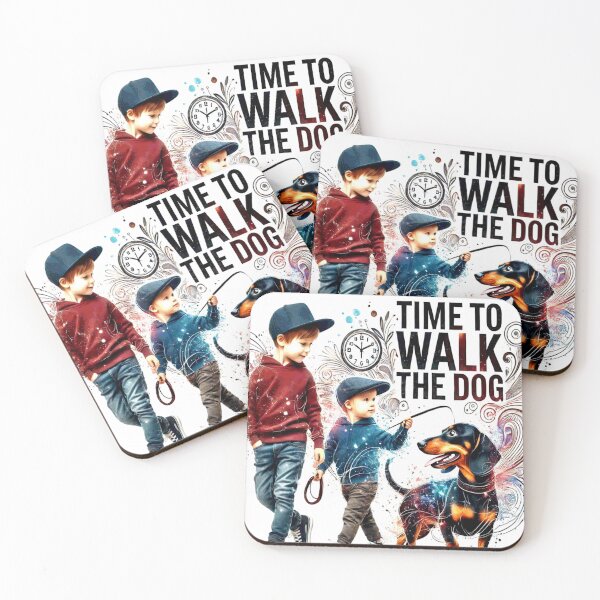 Item preview, Time To Walk The Dogs Dachshund Walking Pet Lover Owner  designed and sold by Creat-Des.
