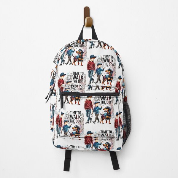 Item preview, Time To Walk The Dogs Dachshund Walking Pet Lover Owner designed and sold by Creat-Des.