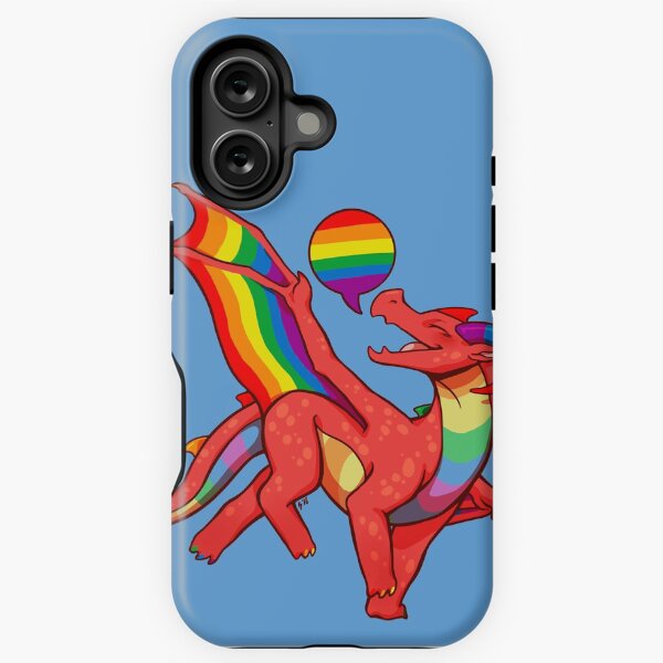 Artikel-Vorschau von Gay-Pride-Flaggen-Drache (2. Ausgabe), designt und verkauft von Art of Keymintt.