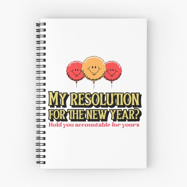Item preview, My resolution for the New Year? Hold you accountable for yours designed and sold by zeleartist.