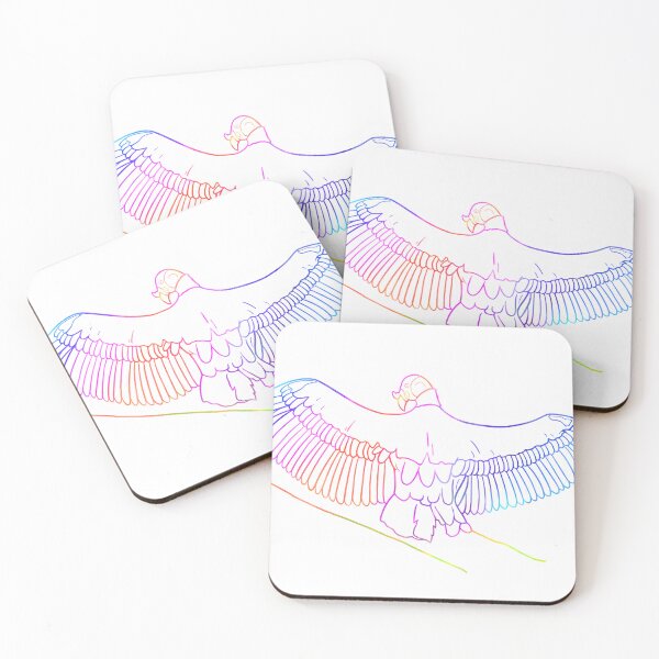 Item preview, Rainbow Sunning King Vulture  designed and sold by A-inProgress.