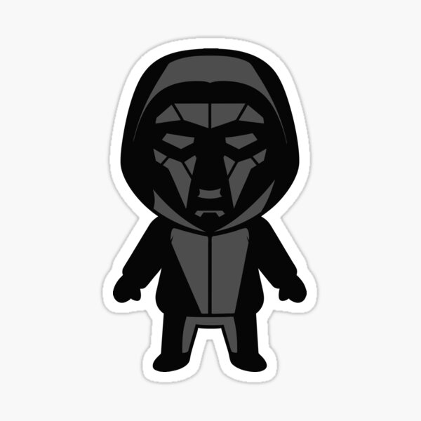 Item preview, Squid Game Black Mask designed and sold by GlowInk8.