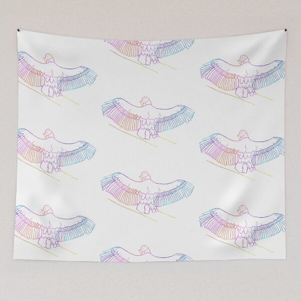 Item preview, Rainbow Sunning King Vulture  designed and sold by A-inProgress.
