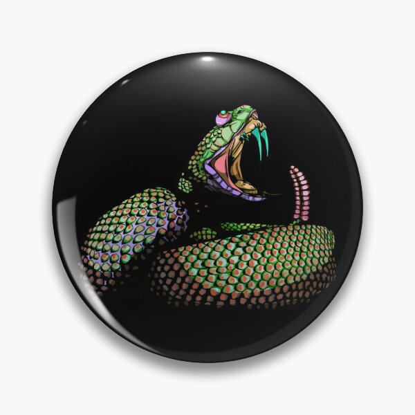 Item preview, Psychedelic Trippy RattleSnake designed and sold by iduzarts.