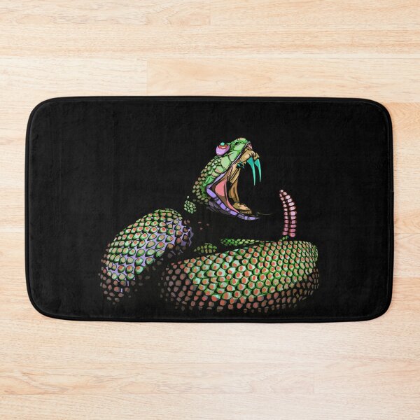 Item preview, Psychedelic Trippy RattleSnake designed and sold by iduzarts.