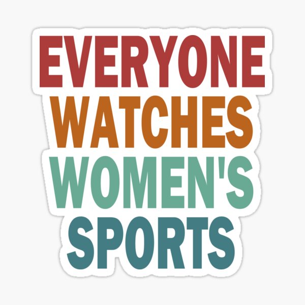 Artikel-Vorschau von Jeder schaut sich Frauensport an. #2, designt und verkauft von EunsooLee.